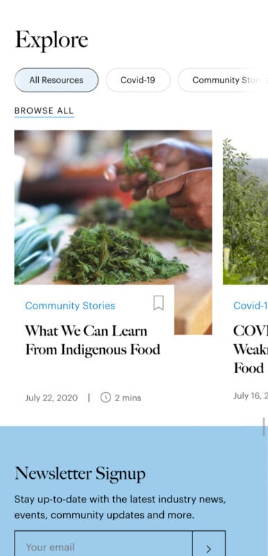 James Beard Foundation and Open for Good campaign