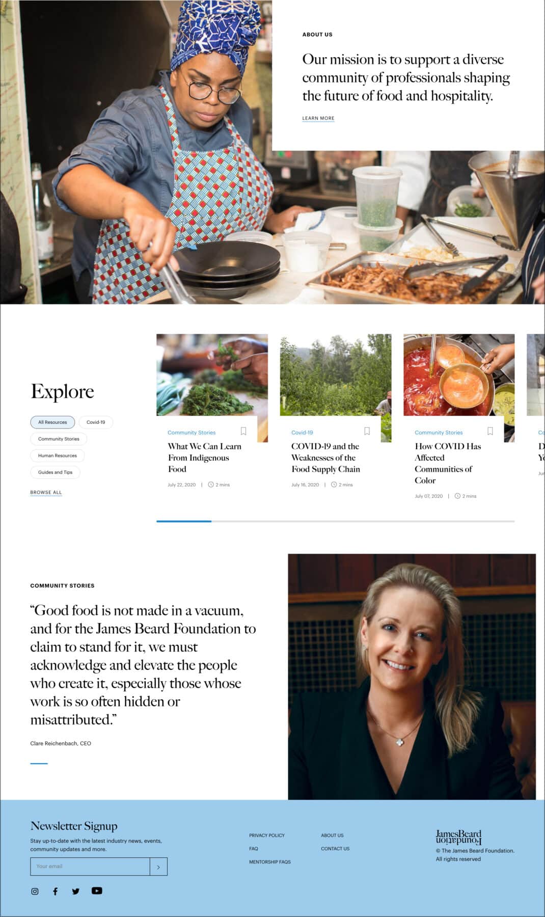 James Beard Foundation - Open For Good