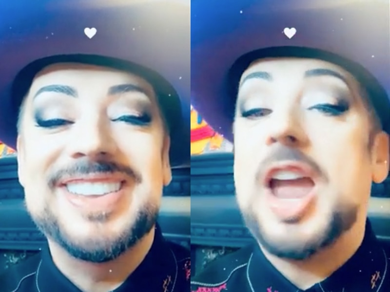 Boy George Sweden Unlimited Cameo