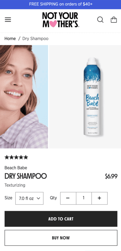 Not Your Mother's Shopify